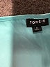 Torrid 100% Polyester Teal Short Sleeve Blouse Size Lg Plus (0) - photo 7