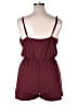 Shein Solid Burgundy Romper Size XL - photo 2