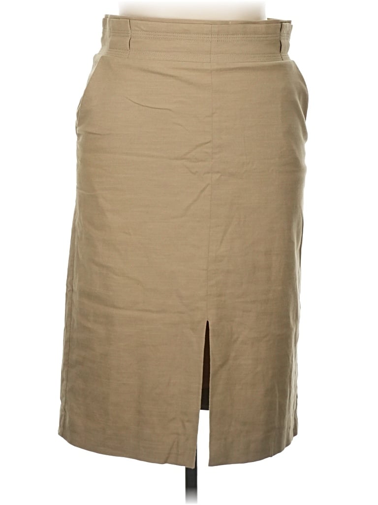 Pre-owned Ann Taylor Casual Skirt In Tan