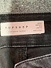 Topshop Chevron-herringbone Black Jeans Size 26 waist (petite) - photo 7