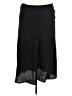 Time and Tru 100% Polyester Solid Black Casual Skirt Size 20 - photo 1