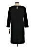 Apt. 9 Color Block Black Casual Dress Size L - photo 2
