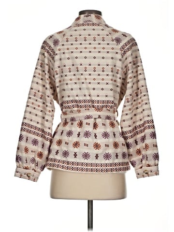 Madewell Jacquard Wrap Jacket (view 2)