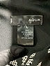 Aqua Paisley Black Casual Dress Size L - photo 7