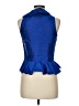Ralph Lauren Black Label 100% Polyester Blue Sleeveless Blouse Size 6 (estimated) - photo 2