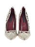 Charles Jourdan Graphic Ivory Heels Size 8 - photo 2