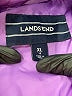 Lands' End 100% Polyester Purple Jacket Size XL - photo 6
