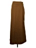Unbranded Solid Brown Formal Skirt Size M - photo 1