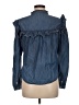 Veronica Beard Blue Long Sleeve Blouse Size 8 - photo 2