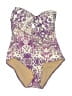 Cia.Maritima Paisley Purple One Piece Swimsuit Size S - photo 1