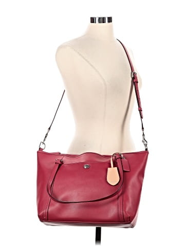 Coach Leather Tote (view 2)