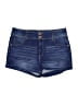 No Boundaries Blue Denim Shorts Size 21 - photo 1