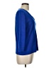 Rafaella 100% Cotton Blue 3/4 Sleeve Top Size L - photo 4