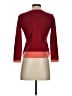 Talbots 100% Wool Color Block Burgundy Wool Pullover Sweater Size S (petite) - photo 2