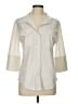lucy Color Block Ivory 3/4 Sleeve Blouse Size L - photo 1