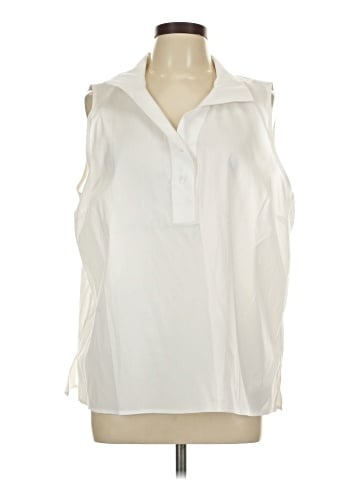 Talbots Sleeveless Button-Down Shirt (view 1)
