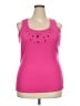 Extra Touch Pink Tank Top Size 2X - photo 1