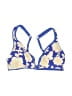 Unbranded Floral Blue Swimsuit Top Size Sm - photo 1