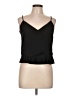 French Connection 100% Polyester Black Sleeveless Top Size L - photo 1