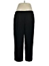 Anne Klein 100% Polyester Solid Black Casual Pants Size XL - photo 1