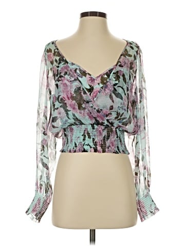 Diane von Furstenberg 3/4 Sleeve Silk Top (view 1)