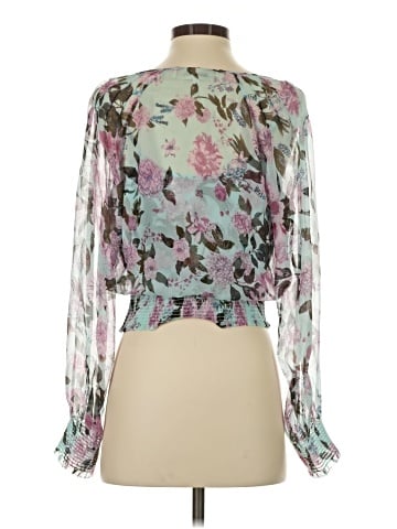Diane von Furstenberg 3/4 Sleeve Silk Top (view 2)