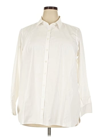 Lands' End Long Sleeve Button-Down Shirt (view 1)