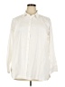 Lands' End Ivory Long Sleeve Button-Down Shirt Size 20W - photo 1