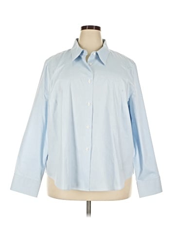 August Max Woman Long Sleeve Button-Down Shirt (view 1)