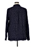Gap 100% Rayon Polka Dots Blue Long Sleeve Blouse Size XL - photo 2