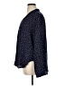 Gap 100% Rayon Polka Dots Blue Long Sleeve Blouse Size XL - photo 5
