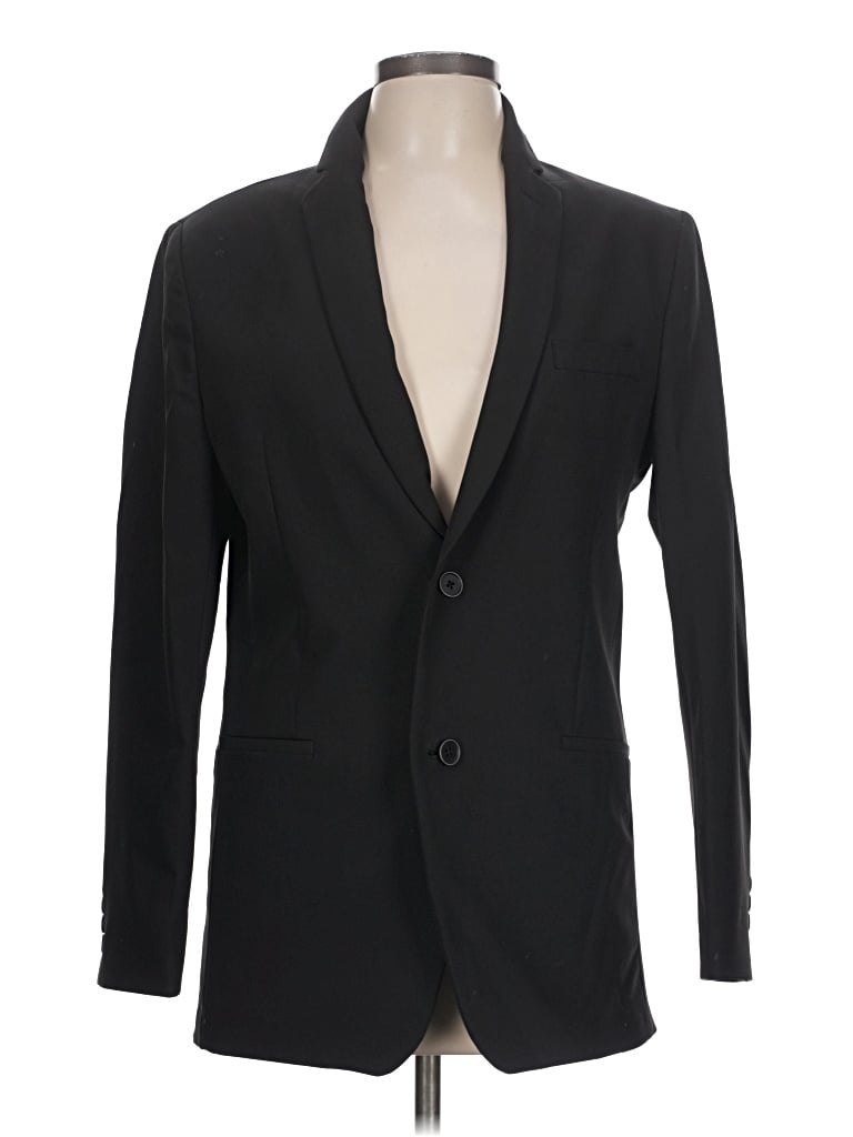 Pre-owned Calvin Klein Blazer Jacket In Black