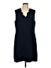 Ted Baker London 100% Polyester Solid Blue Casual Dress Size 12 (5) - photo 1