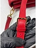 MCM 100% Leather Chevron-herringbone Red Leather Crossbody Bag One size - photo 6