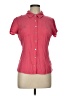 Guess 100% Rayon Pink Short Sleeve Blouse Size L - photo 1