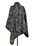 Jones New York 100% Polyester Black Poncho One size - photo 2