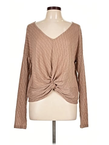 Listicle Long Sleeve Top (view 1)