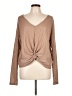 Listicle Tan Long Sleeve Top Size L - photo 1