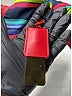 MCM 100% Leather Chevron-herringbone Red Leather Crossbody Bag One size - photo 10