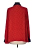 Free People Hearts Red Long Sleeve Blouse Size M - photo 2