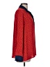 Free People Hearts Red Long Sleeve Blouse Size M - photo 4