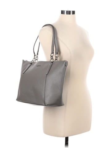 Coach Leather Tote (view 2)