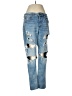 American Eagle Outfitters Graphic Blue Jeans Size 8 - photo 1