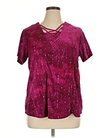 Sami & JO Short Sleeve Blouse (view 1)