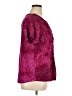 Sami & JO Stars Burgundy Short Sleeve Blouse Size 1X - photo 4