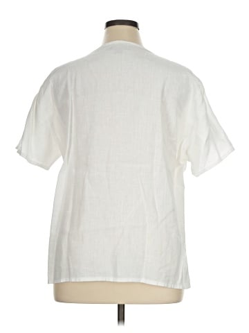 Flax Short Sleeve Blouse (view 2)
