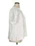 Flax 100% Linen White Short Sleeve Blouse Size 14 (L) - photo 4