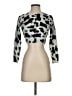 Zara Animal Print Silver Cardigan Size XS - photo 1