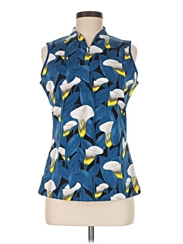 Tail Sleeveless Blouse (view 1)