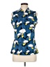 Tail Blue Sleeveless Blouse Size M - photo 1